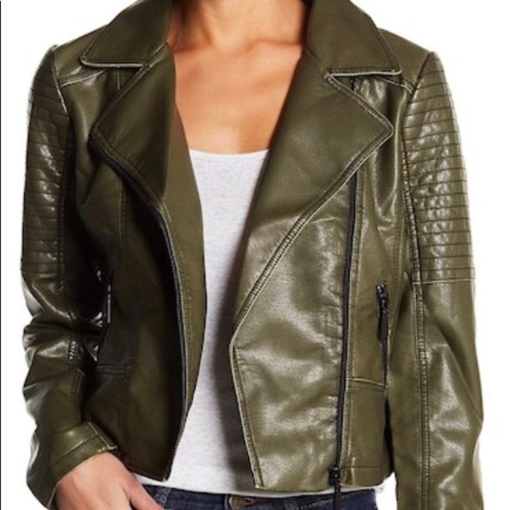 Leather jacket